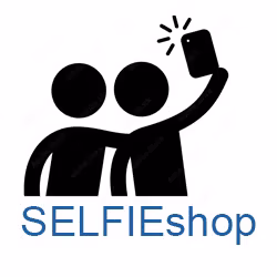 logo SELFIE SHOP (U HLAVNÍHO VCHODU)